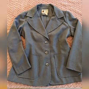 Vintage gray blazer